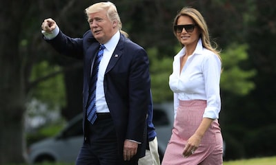 La falda tubo y otro truco revelador del estilo de Melania Trump