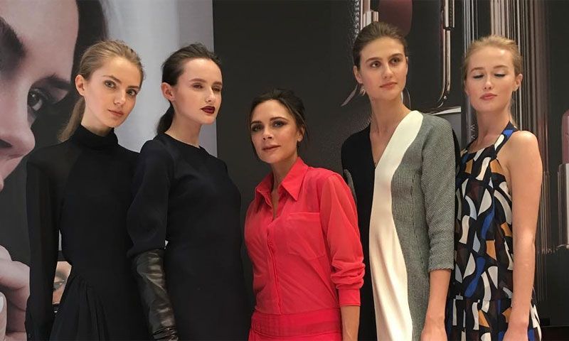 Victoria Beckham se viste de la flamenca más universal