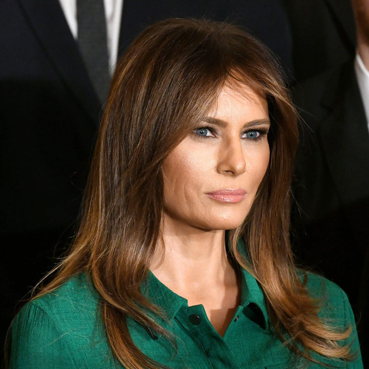 Melania Trump se viste por primera vez con la firma de una ex Primera Dama