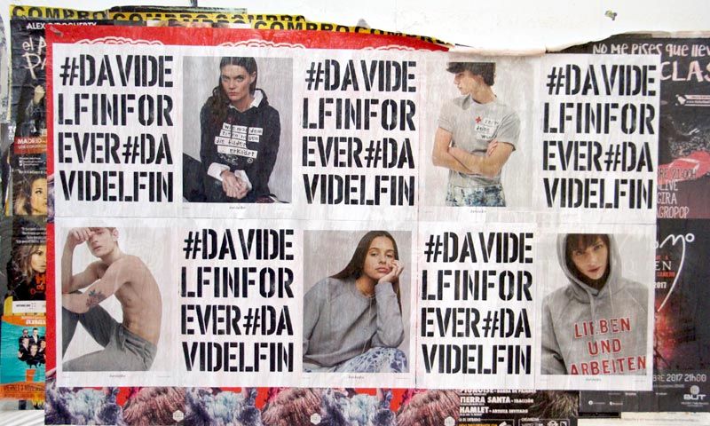 #davidelfinforever, el homenaje urbano a David Delfín en una fecha muy señalada