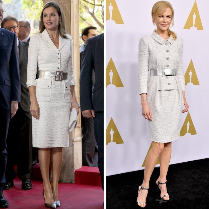 El enésimo parecido entre el look de la reina Letizia y Nicole Kidman