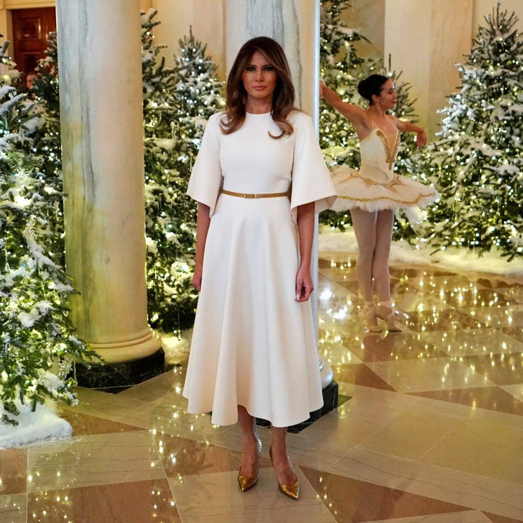 ¿Es este el vestido favorito de Melania Trump en 2017?