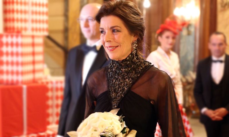 La espectacular puesta en escena de Carolina de Mónaco con un vestido de hace siete años