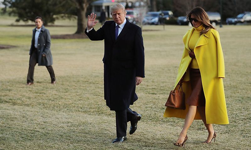 Después de la polémica, Melania Trump también recicla