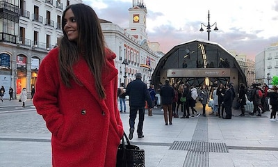 Cristina Pedroche y el abrigo londinense para las que no quieren llevar pieles