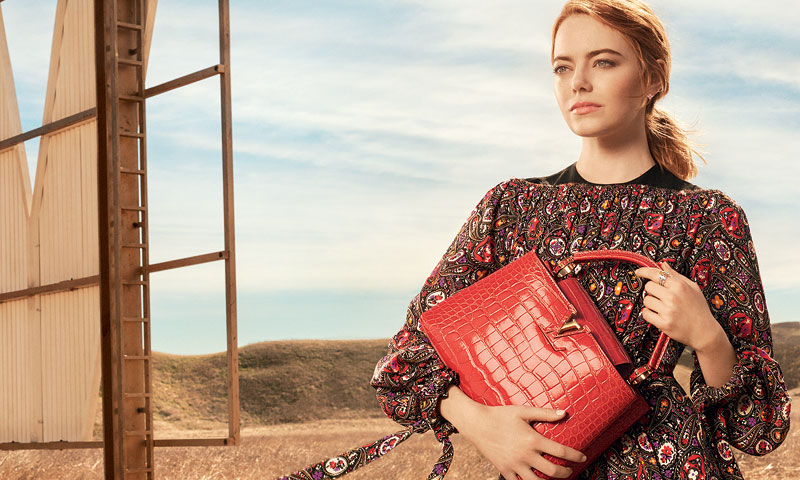 El último éxito de Emma Stone: protagonizar la nueva campaña de Louis Vuitton