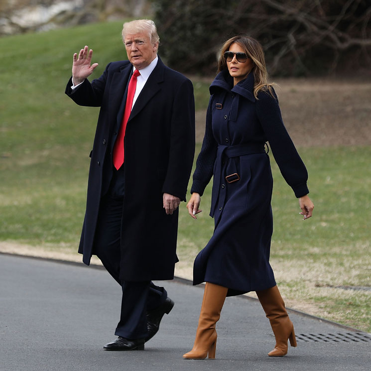 Melania Trump o cuando llevar tacones juega en contra de la primera dama