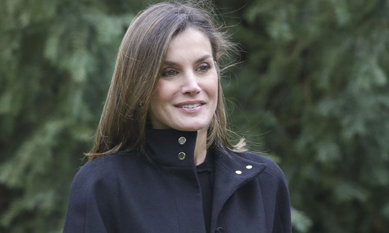 Doña Letizia encuentra en su vestidor de 2015 cómo renovar su falda de leopardo