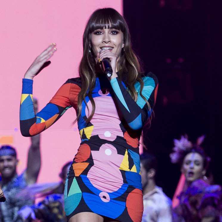 Aitana, tras los pasos de Zendaya con un diseño de María Escoté