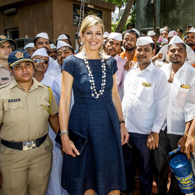 Los guiños étnicos de Máxima de Holanda: todos sus looks en el viaje a la India