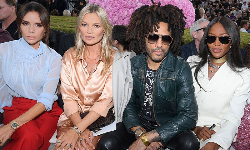 ¿Qué hacían juntas en París Victoria Beckham, Naomi Campbell y Kate Moss?