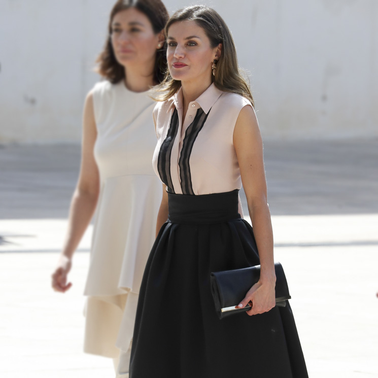 Doña Letizia recupera su truco para resistir los tacones en verano