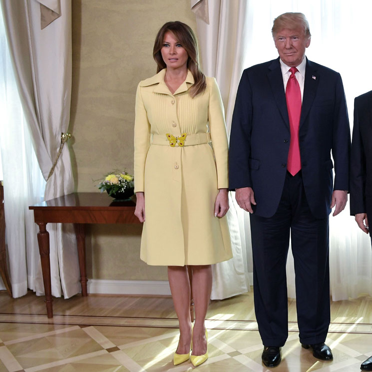 Melania Trump: los detalles y curiosidades de todos sus looks en Europa