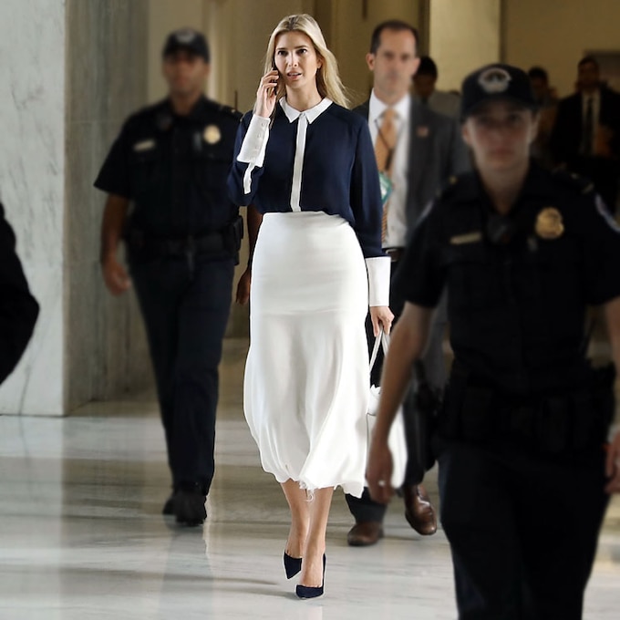 Una falda, cuatro looks: la clave de Ivanka Trump para ahorrar en ropa