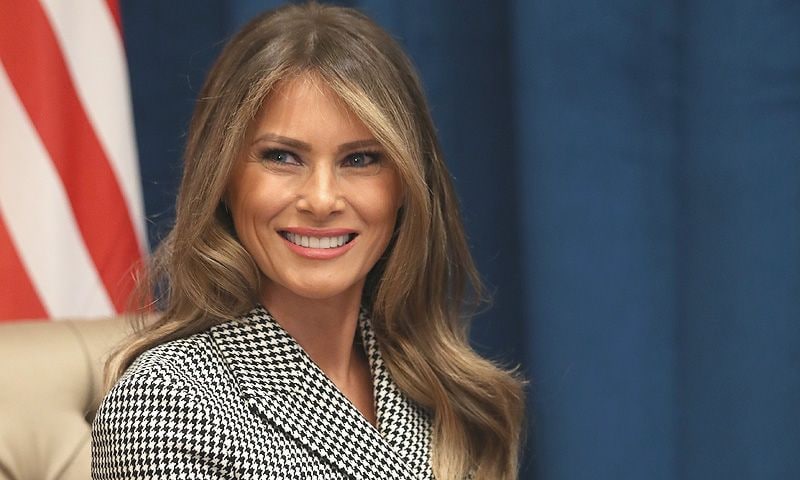 Melania Trump escoge la firma de la polémica tras el vestido de novia de Meghan Markle