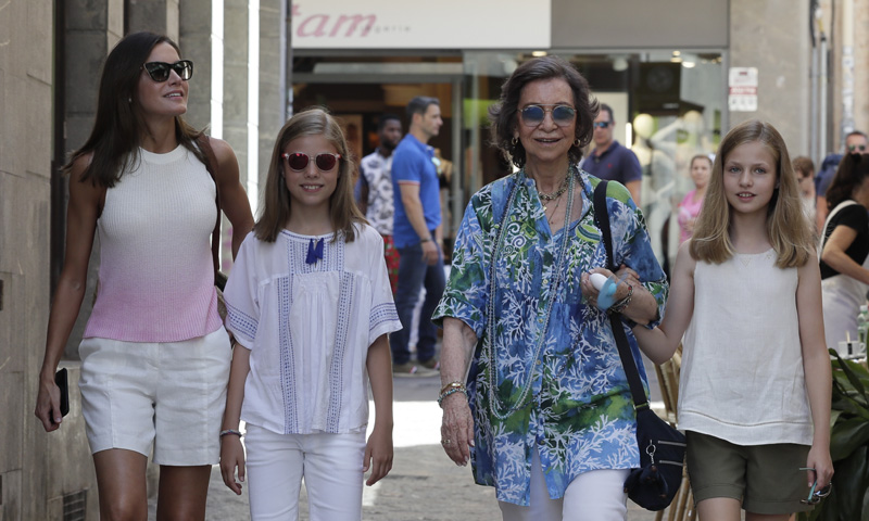 reina-sofia-letizia-ninas