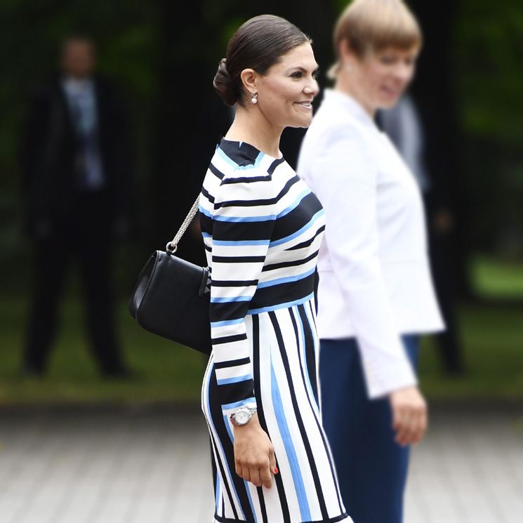 Dos años después, Victoria de Suecia recicla su vestido más atemporal
