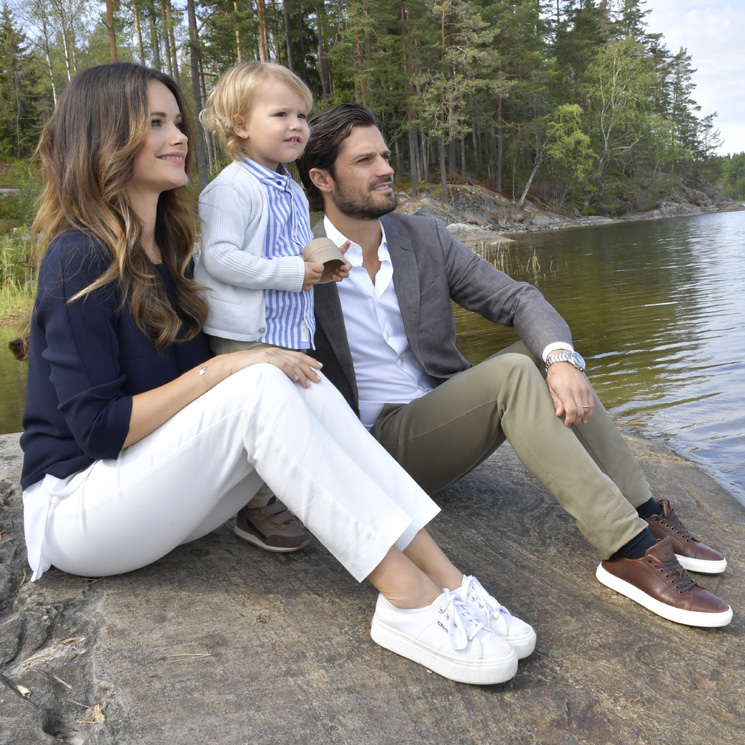 Sofia de Suecia, tras los pasos de la duquesa de Cambridge con las zapatillas de Diana de Gales