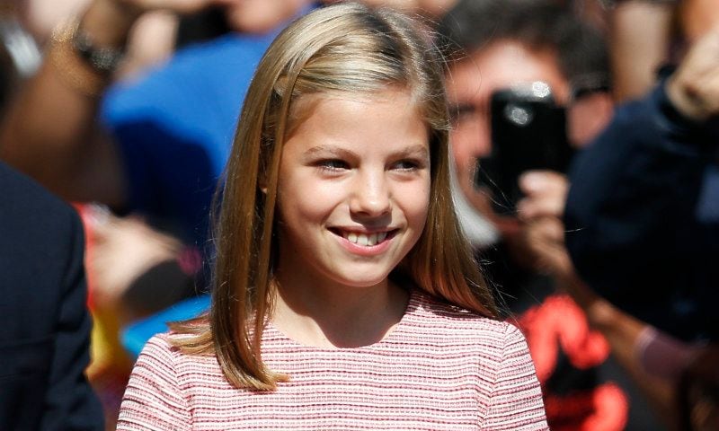El vestido que la infanta Sofía ha combinado con su hermana y su madre