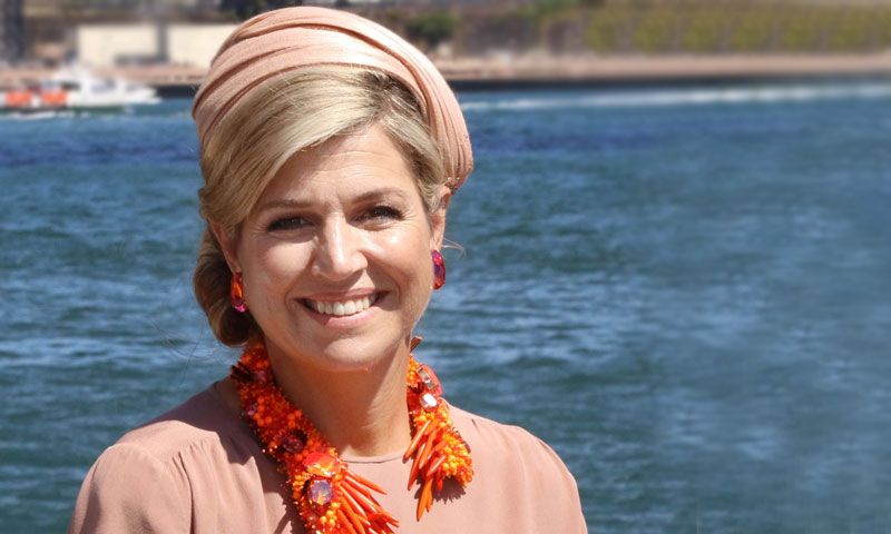La fascinante colección de collares de Máxima de Holanda con la que siempre convence
