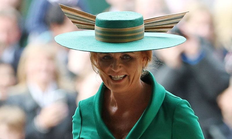 Sarah Ferguson revela los detalles de su segundo vestido en la boda de su hija
