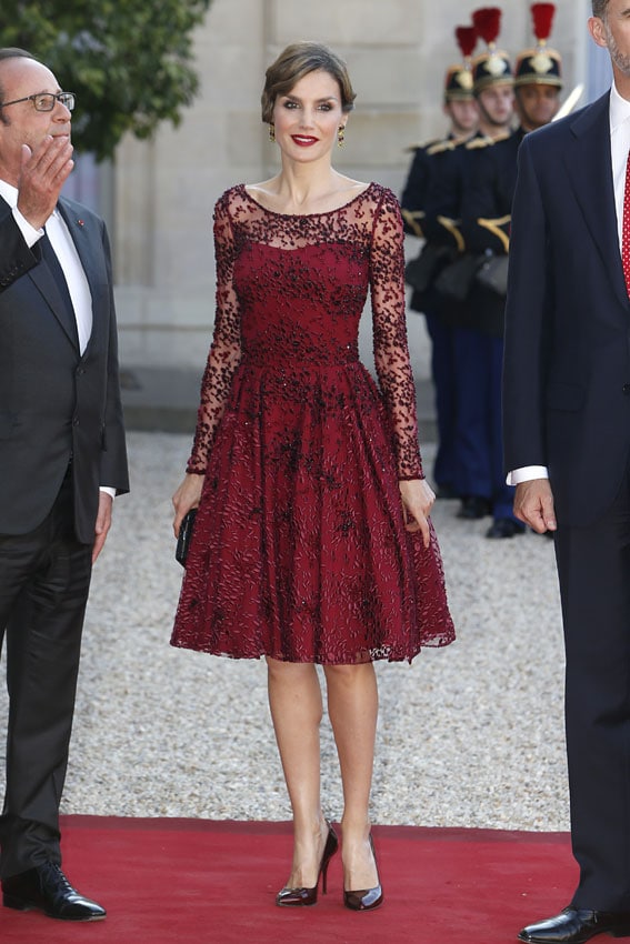 Reina Letizia: su colección de vestidos rojos para las grandes