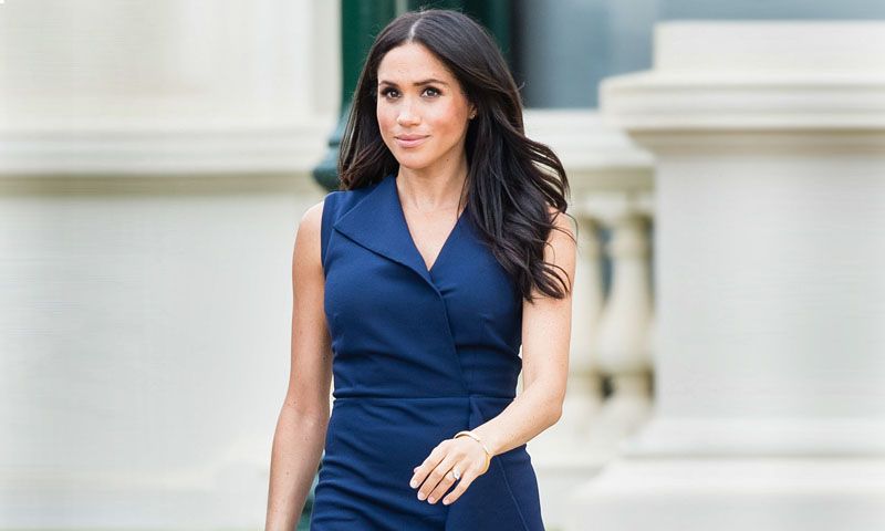 ¡Ahora sí! Meghan Markle presume de curvas premamá