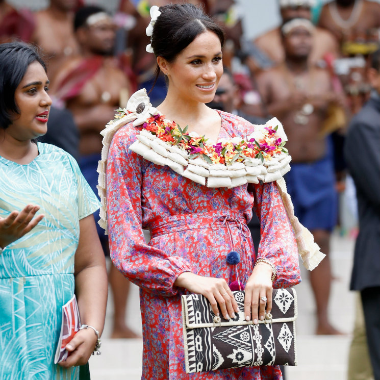 Meghan Markle estrena su look más bohemio y vuelve a confiar en el calzado español