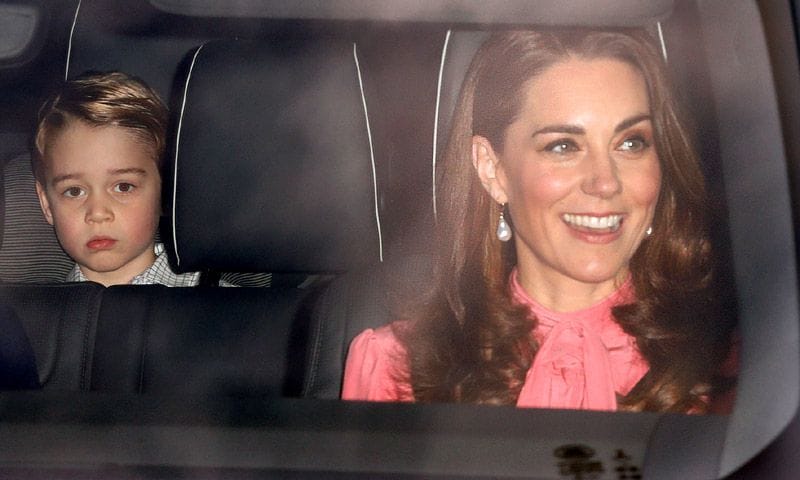 El recuerdo de la Duquesa de Cambridge a Diana en la primera cita navideña de Buckingham