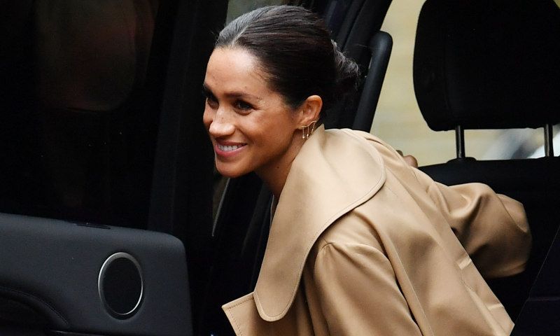 Meghan Markle supera con nota su primer look premamá del año
