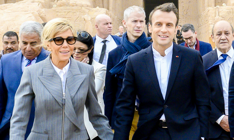 Brigitte y Emmanuel Macron 