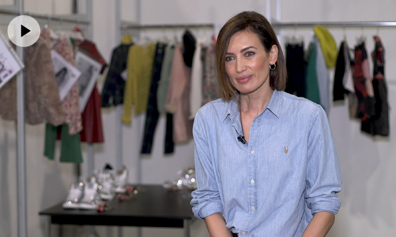 Entrevista con Nieves Álvarez: la modelo nos descubre su última colección de ropa infantil