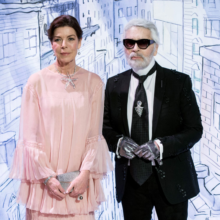 La fascinante historia de Karl Lagerfeld y Carolina de Mónaco, su otra musa