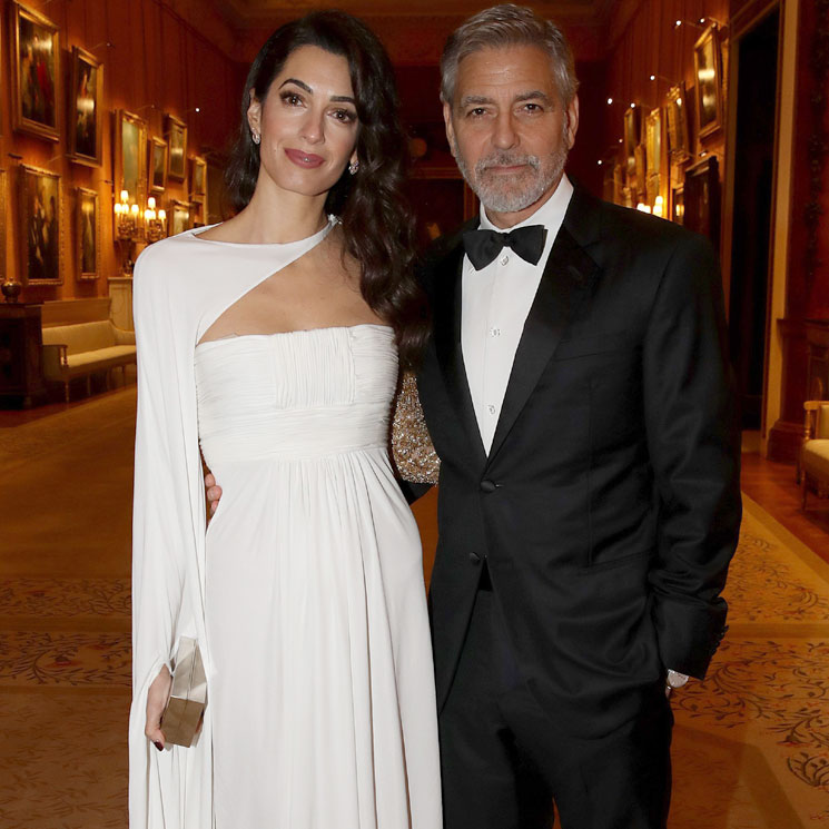 La elección histórica de Amal Clooney para su cita en Buckingham Palace