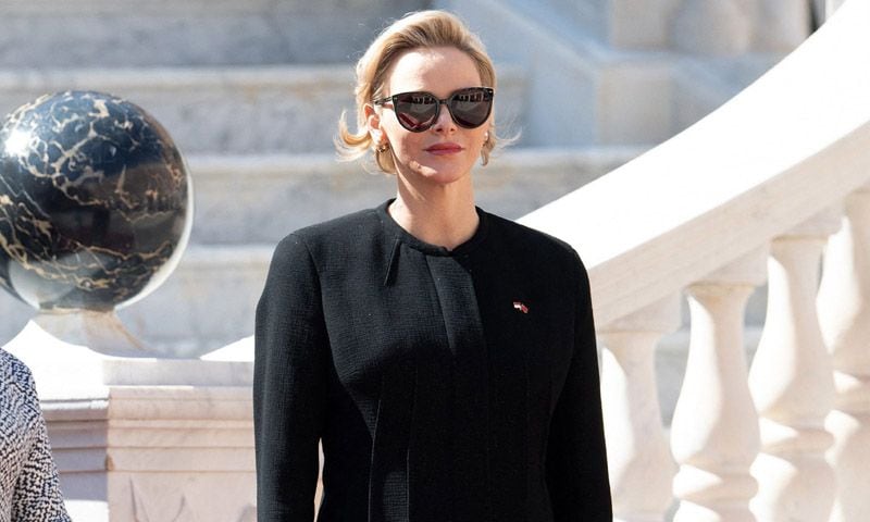 Charlene de Mónaco, muy cerca de Grace Kelly con su último conjunto