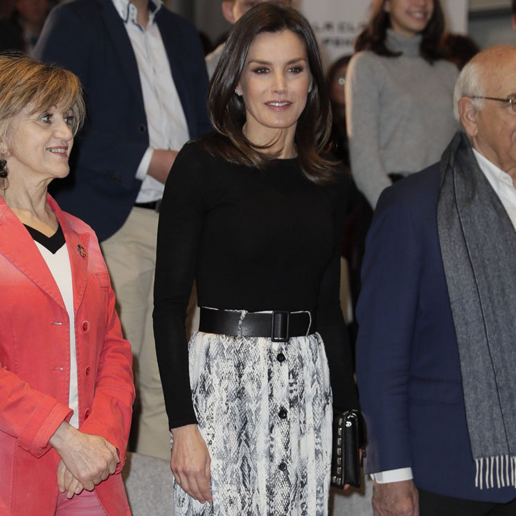 Doña Letizia recicla el 'best seller' de Zara con el que triunfó hace 3 meses