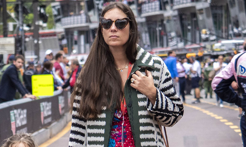 La chaqueta 'robada' con la que Tatiana Santo Domingo homenajea a Carolina de Mónaco