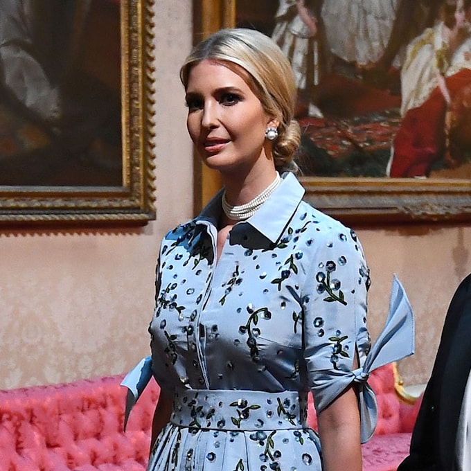 La inesperada elección de Ivanka Trump para su cena de gala con Isabel II