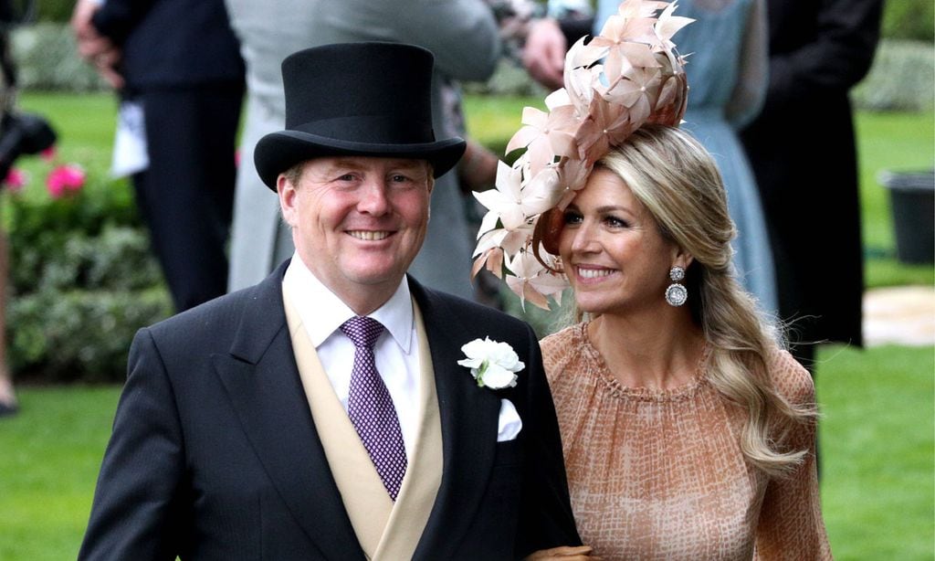 Lo más llamativo del look de Máxima de Holanda en Ascot no es su tocado (sino este detalle)