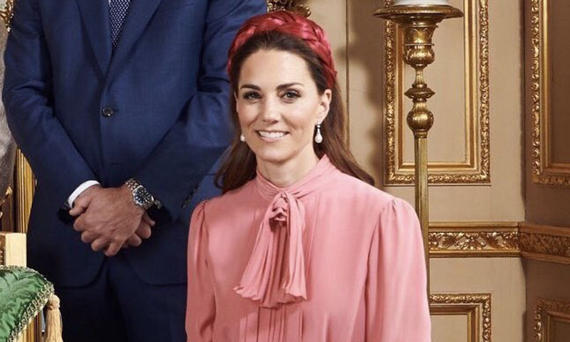 Kate Middleton recicla en julio su misterioso vestido navideño