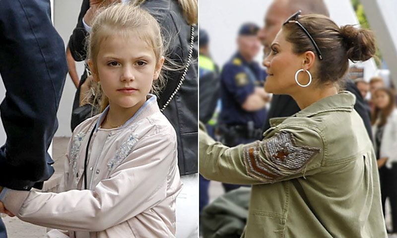 Victoria de Suecia y su hija Estelle, dos princesas roqueras con sus looks de concierto