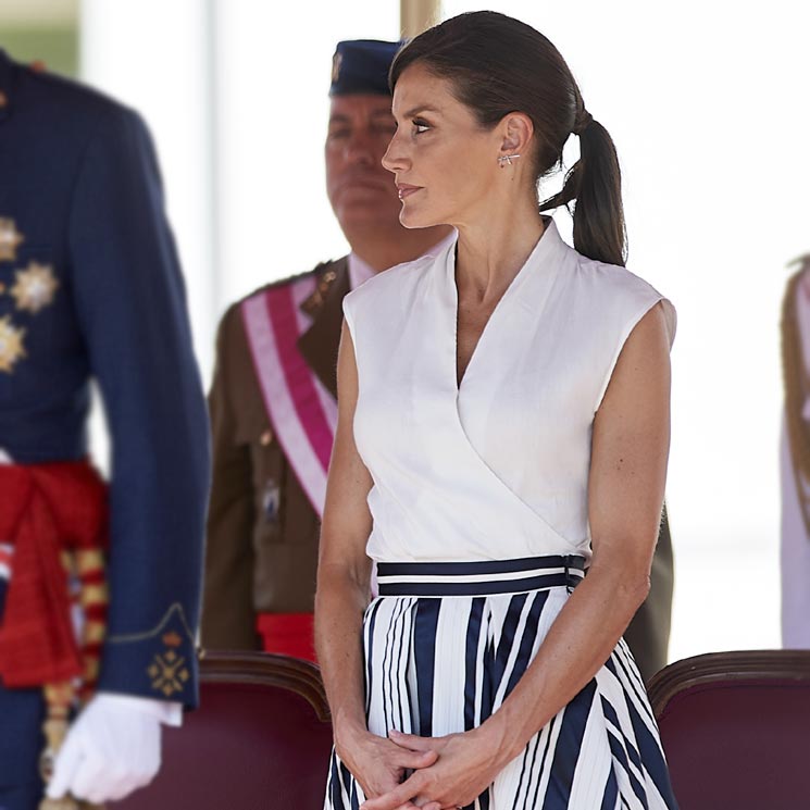 Doña Letizia también se rinde al 'efecto Rania' esta temporada