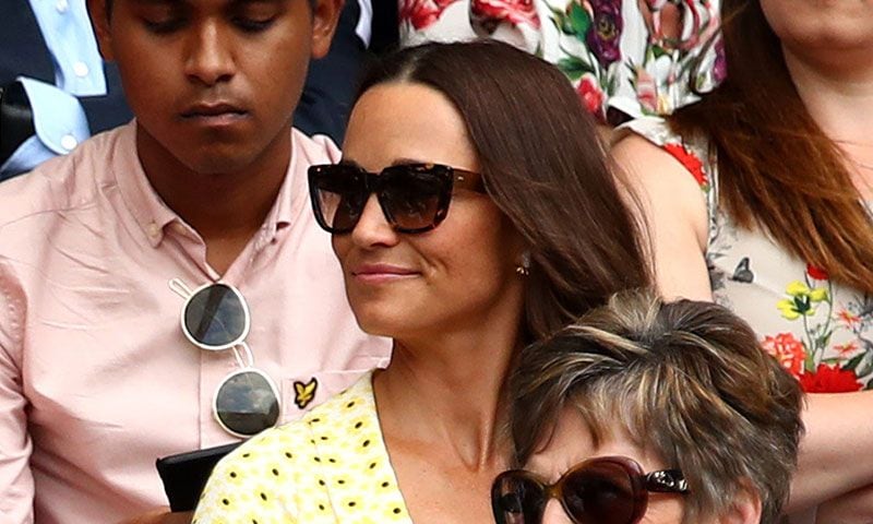 '¡Match point!' Pippa Middleton confirma en Wimbledon el poder de los vestidos de flores