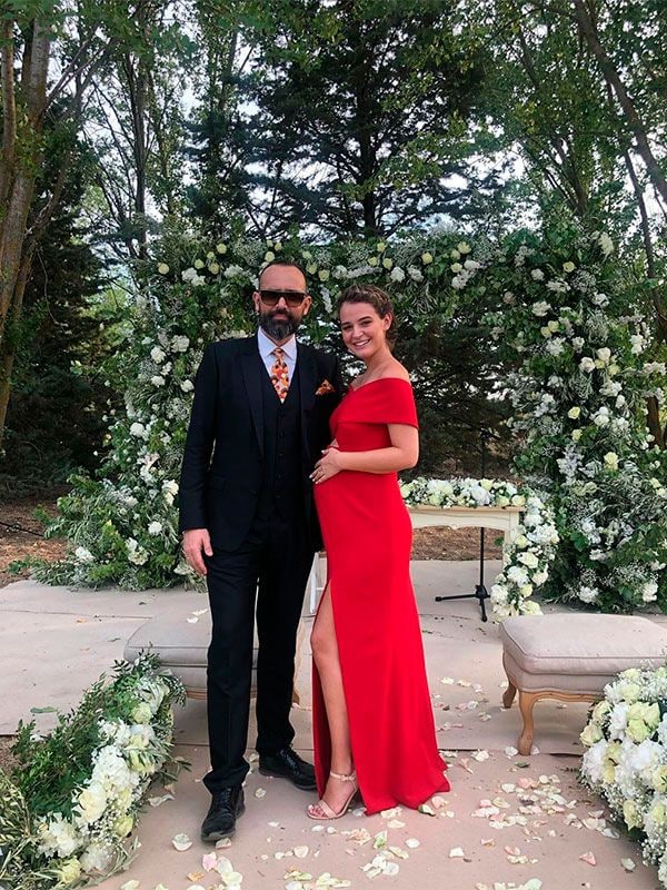 laura escanes vestido novia