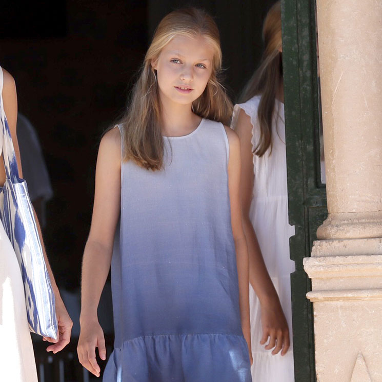 El nuevo vestido de la princesa Leonor: un diseño de rebajas por 25 euros
