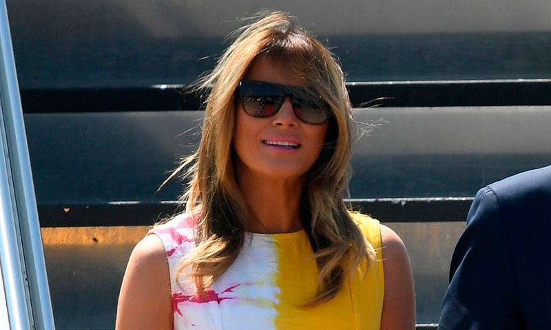 Melania Trump convierte el amarillo en su amuleto para las citas más importantes