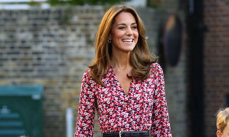 Kate Middleton estrena imagen y enseña por fin el vestido de la preboda de Harry y Meghan