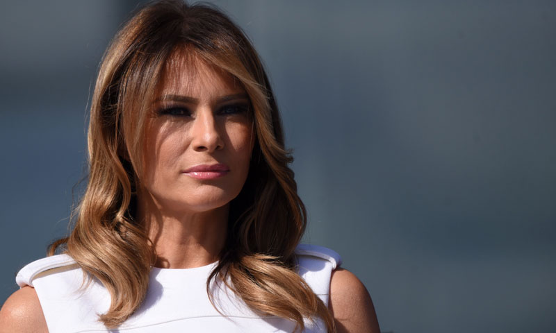 La obsesión de Melania Trump por la silueta evasé