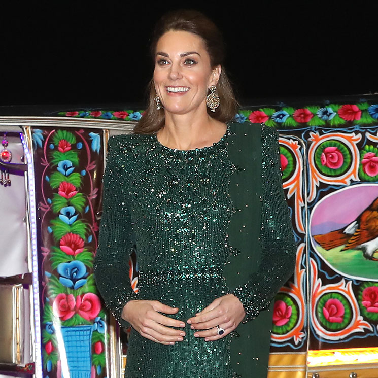 El fabuloso vestido que ha convertido a Kate en princesa árabe por una noche