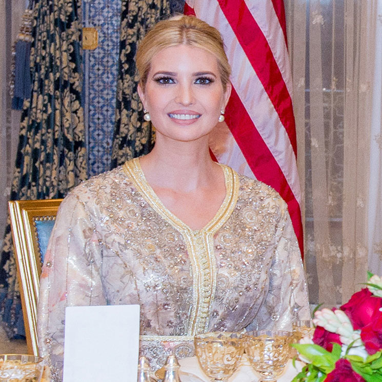 Tras los pasos de doña Letizia, Ivanka Trump estrena caftán de gala en Marruecos